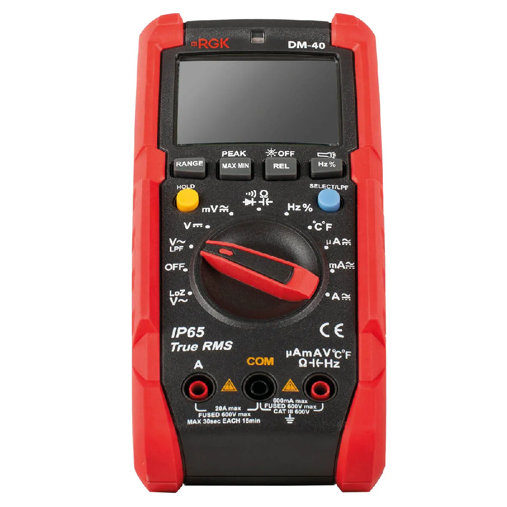 Мультиметр RGK DM-40 с поверкой (779661)