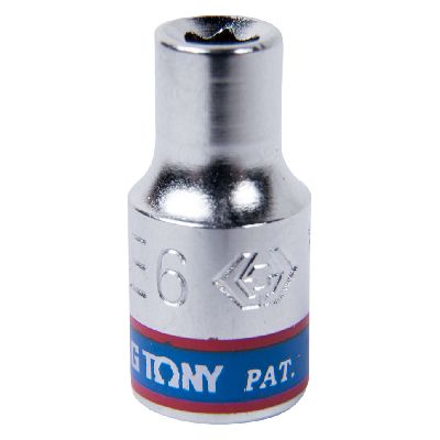 Головка торцевая TORX Е-стандарт 1/4&quot;, E6, L = 24 мм KING TONY 237506M KING TONY – анонс, характеристики, MST237506M 