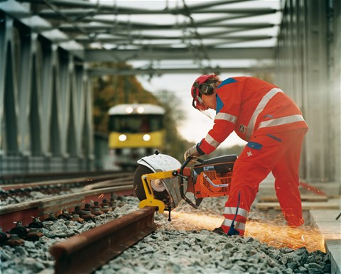 Рельсорез Husqvarna K1260 Rail 16”+RA10 – купить в , подробное изображение 
