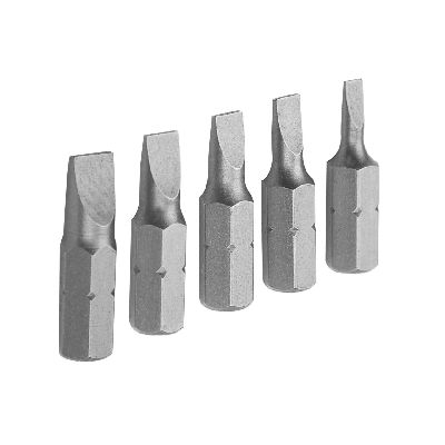 Набор вставок (бит) торцевых 1/4&quot;, Slotted, 3-6,5 мм, 25 мм, 5 предметов TOLSEN TT20285 TOLSEN – анонс, характеристики, MSTTT20285 