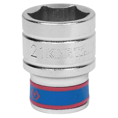 Головка торцевая стандартная шестигранная 1/2&quot;, 21 мм KING TONY 433521M KING TONY – анонс, характеристики, MST433521M 