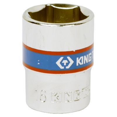 Головка торцевая стандартная шестигранная 3/8&quot;, 16 мм KING TONY 333516M KING TONY – анонс, характеристики, MST333516M 