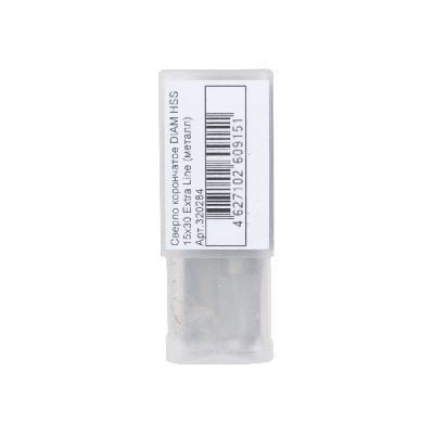 Сверло корончатое DIAM HSS 15x30 Extra Line (металл) (320284) DIAM – анонс, характеристики, 320284 