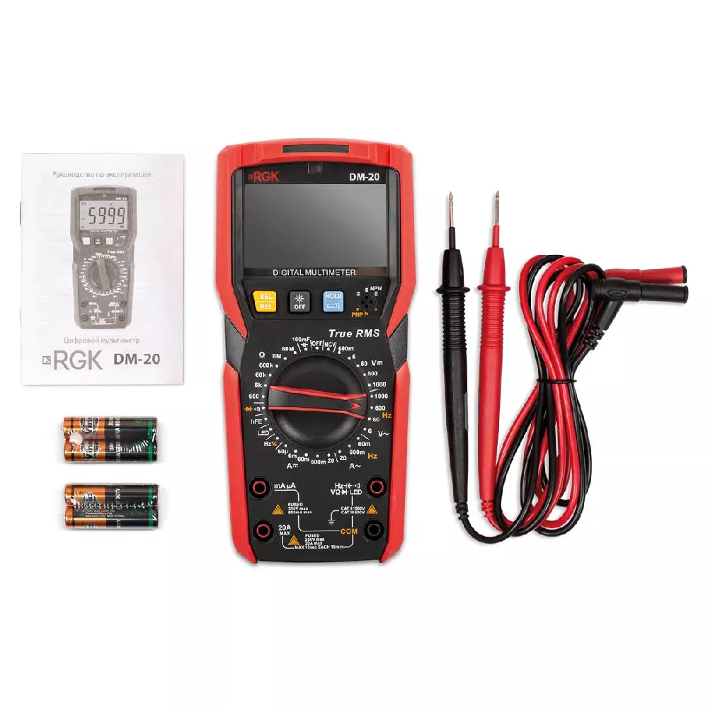 Мультиметр RGK DM-20 (776455)