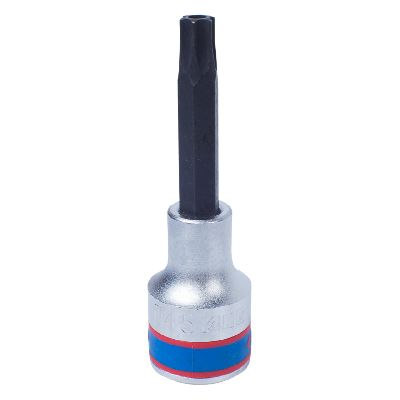 Насадка (бита) торцевая 1/2&quot;, Torx, T45, L = 80 мм, с отверстием KING TONY 403745 KING TONY – анонс, характеристики, MST403745 