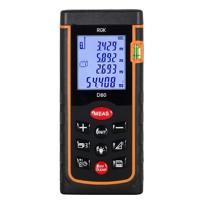 Лазерный дальномер RGK D80 (4610011871832) RGK – анонс, характеристики, 