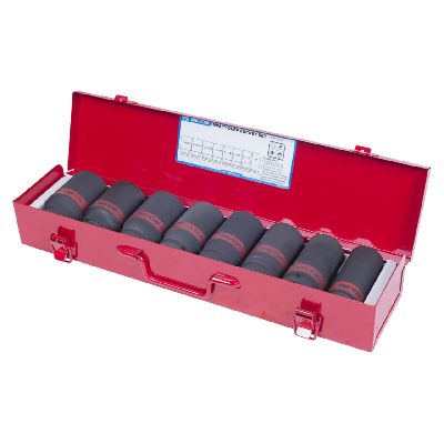 Набор ударных глубоких торцевых головок 3/4&quot;, шестигранные, 1&quot;-1&amp;1/2&quot;, 8 предметов KING TONY 6410SP KING TONY – анонс, характеристики, MST6410SP 