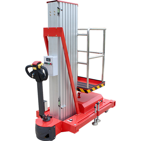 Детальная фотография телескопический подъемник grost single drive 0.125-9