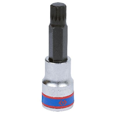 Насадка (бита) торцевая 1/2&quot;, Spline, M12, L = 80 мм KING TONY 403612 KING TONY – анонс, характеристики, MST403612 