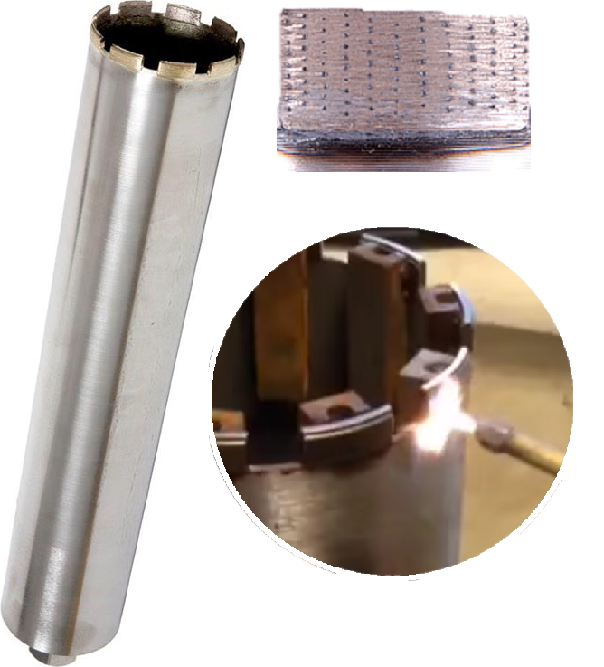 Восстановление алмазных коронок, напайка алмазных сегментов - купить в ...