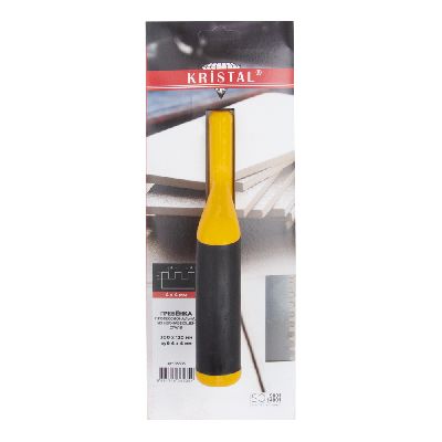 Гребёнка профессиональная KRISTAL 300х120мм, зуб 4х4 нержавейка (36535) KRISTAL – анонс, характеристики, 36535 