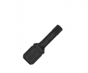 Биты для ударного (импульсного) инструмента IMPACT, T 25x25 мм, Torsion, C 6,3 (10 шт.) &quot;D.BOR&quot; – купить в , подробное изображение 
