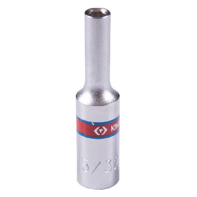 Головка торцевая глубокая шестигранная 1/4&quot;, 5/32&quot;, дюймовая KING TONY 223505S KING TONY – анонс, характеристики, MST223505S 