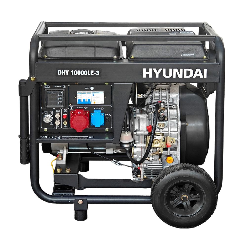 Дизельный генератор Hyundai dhy 10000le-3