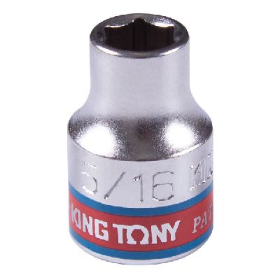 Головка торцевая стандартная шестигранная 3/8&quot;, 5/16&quot;, дюймовая KING TONY 333510S KING TONY – анонс, характеристики, MST333510S 