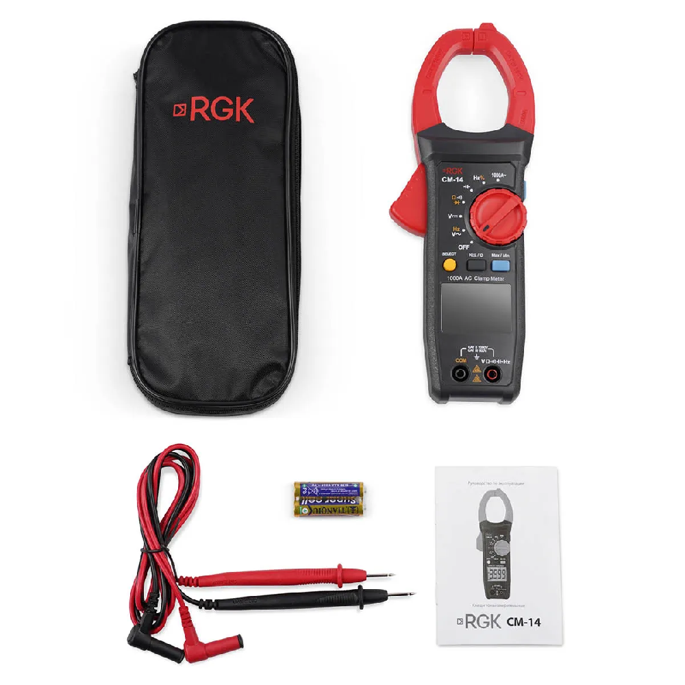 Токоизмерительные клещи RGK CM-14 (755115)