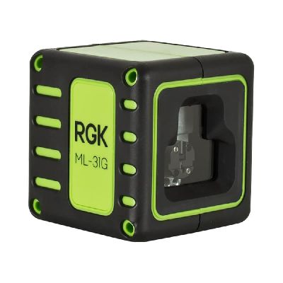 Комплект: лазерный уровень RGK ML-31G + штатив RGK F170 кронштейн RGK K-5 рулетка RGK RM3 (752824) RGK – анонс, характеристики, 