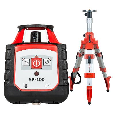 Комплект: ротационный нивелир RGK SP-100 + элевационный штатив RGK SH-170 (134394) RGK – анонс, характеристики, 