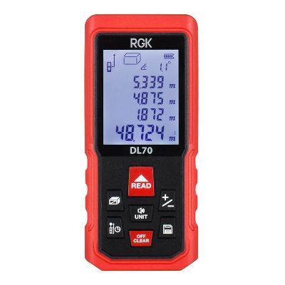 Лазерный дальномер RGK DL70 (4610011873911) RGK – анонс, характеристики, 