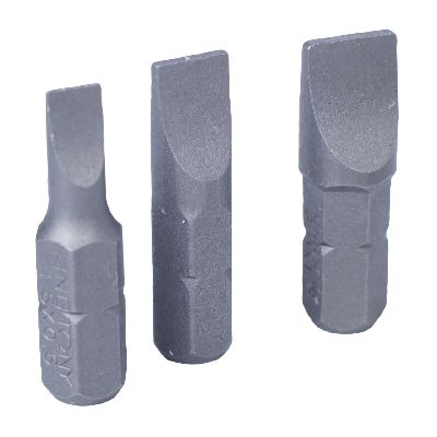 Набор вставок (бит) 1/4&quot;, шлицевые, 4,5х0,6, 6,5х1,2, 8,0х1,2, 3 предмета KING TONY 1003LQ KING TONY – анонс, характеристики, MST1003LQ 