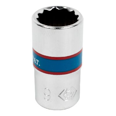Головка торцевая стандартная двенадцатигранная 1/4&quot;, 9 мм KING TONY 233009M KING TONY – анонс, характеристики, MST233009M 