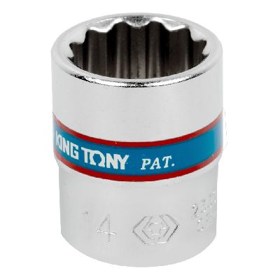 Головка торцевая стандартная двенадцатигранная 1/4&quot;, 14 мм KING TONY 233014M KING TONY – анонс, характеристики, MST233014M 