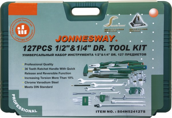Набор универсальный Jonnesway S04H524127S : 38&nbsp;250 &#8381; 