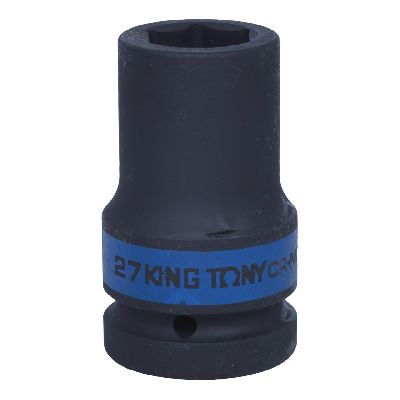 Головка торцевая ударная глубокая шестигранная 1&quot;, 27 мм KING TONY 843527M KING TONY – анонс, характеристики, MST843527M 