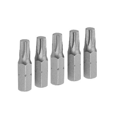 Набор вставок (бит) торцевых 1/4&quot;, Torx, T25, 25 мм, 5 предметов TOLSEN TT20277 TOLSEN – анонс, характеристики, MSTTT20277 