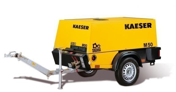 Компрессор KAESER M 50 skid (на салазках) с дизельным двигателем – купить в , подробное изображение 
