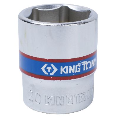 Головка торцевая стандартная шестигранная 3/8&quot;, 20 мм KING TONY 333520M KING TONY – анонс, характеристики, MST333520M 