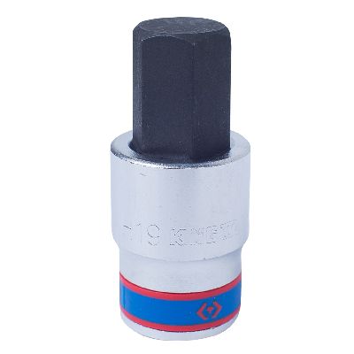 Насадка (бита) торцевая 1/2&quot;, Hex, 19 мм, L = 66 мм KING TONY 402519 KING TONY – анонс, характеристики, MST402519 