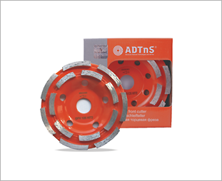Алмазная чашка двухрядная ADTnS D150мм – купить в , подробное изображение 
