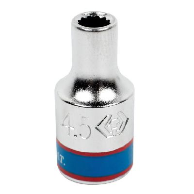 Головка торцевая стандартная двенадцатигранная 1/4&quot;, 4,5 мм KING TONY 233045M KING TONY – анонс, характеристики, MST233045M 