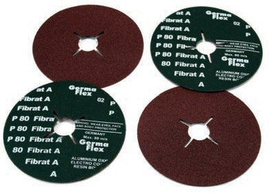 Круг фибровый шлифовальный Ф125х22 мм P120 GermaFlex Fibrat A – анонс, характеристики, 