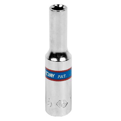 Головка торцевая глубокая шестигранная 1/4&quot;, 5 мм KING TONY 223505M KING TONY – анонс, характеристики, MST223505M 