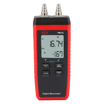 Цифровой манометр RGK PM-12 с поверкой (721395) RGK – анонс, характеристики, 