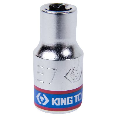 Головка торцевая TORX Е-стандарт 1/4&quot;, E7, L = 24 мм KING TONY 237507M KING TONY – анонс, характеристики, MST237507M 