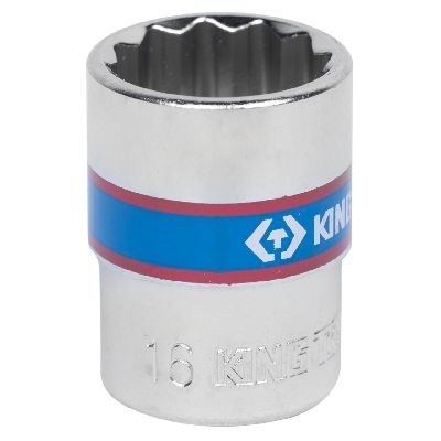 Головка торцевая стандартная двенадцатигранная 3/8&quot;, 16 мм KING TONY 333016M KING TONY – анонс, характеристики, MST333016M 