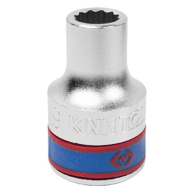 Головка торцевая стандартная двенадцатигранная 1/2&quot;, 9 мм KING TONY 433009M KING TONY – анонс, характеристики, MST433009M 