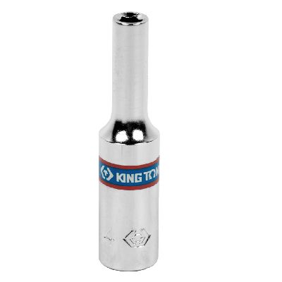 Головка торцевая глубокая шестигранная 1/4&quot;, 4 мм KING TONY 223504M KING TONY – анонс, характеристики, MST223504M 