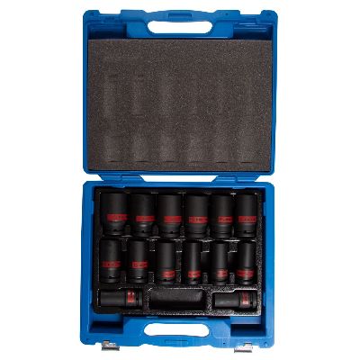 Набор ударных глубоких торцевых головок 3/4&quot;, шестигранные, 3/4&quot;-1-5/8&quot;, 14 предметов KING TONY 6414SP KING TONY – анонс, характеристики, MST6414SP 