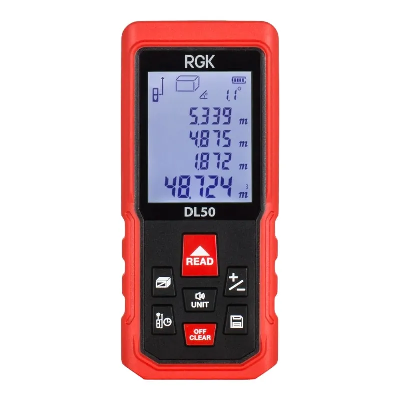 Лазерный дальномер RGK DL50 (с поверкой) (755696) RGK – анонс, характеристики, 