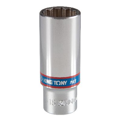 Головка торцевая глубокая двенадцатигранная 3/8&quot;, 18 мм KING TONY 323018M KING TONY – анонс, характеристики, MST323018M 