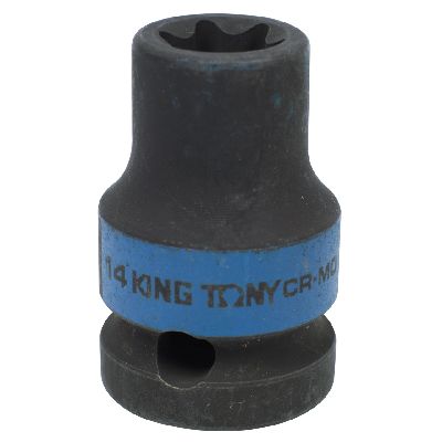 Головка торцевая ударная TORX Е-стандарт 1/2&quot;, E14, L = 38 мм KING TONY 457514M KING TONY – анонс, характеристики, MST457514M 