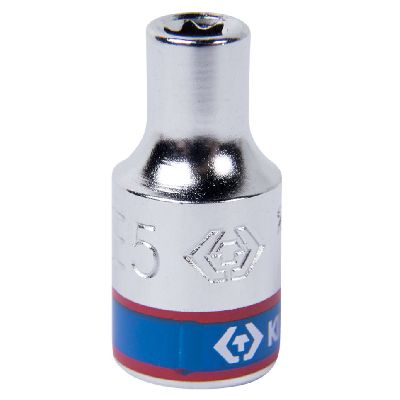 Головка торцевая TORX Е-стандарт 1/4&quot;, E5, L = 24 мм KING TONY 237505M KING TONY – анонс, характеристики, MST237505M 