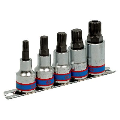 Набор торцевых насадок 1/2&quot;, Spline, М8-М16, 5 предметов KING TONY 4105PR KING TONY – анонс, характеристики, MST4105PR 