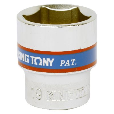 Головка торцевая стандартная шестигранная 3/8&quot;, 19 мм KING TONY 333519M KING TONY – анонс, характеристики, MST333519M 