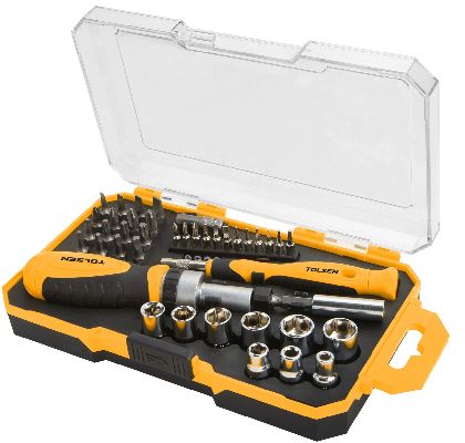 Набор вставок (бит) 1/4&quot;, PH, PZ, Hex, Torx, Slotted, 42 предмета TOLSEN TT20041 TOLSEN – анонс, характеристики, MSTTT20041 