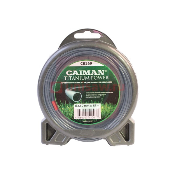 Профессиональная леска Caiman Titanium Power 2,5 мм/15 м: Расходные материалы Товар УТ000019908 0